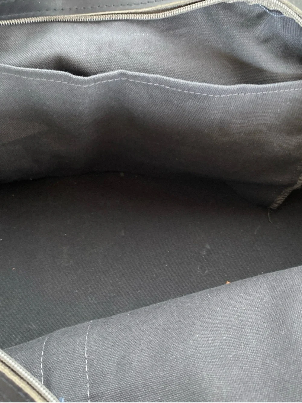 Scarborough and Tweed black canvas